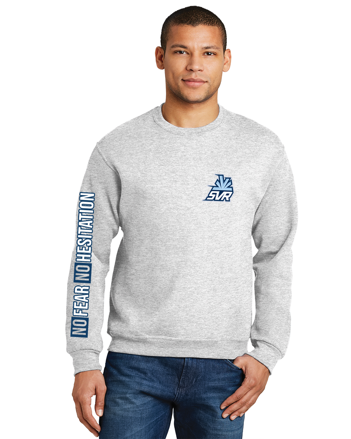 No Fear SVR Grey Sweatshirt Adult