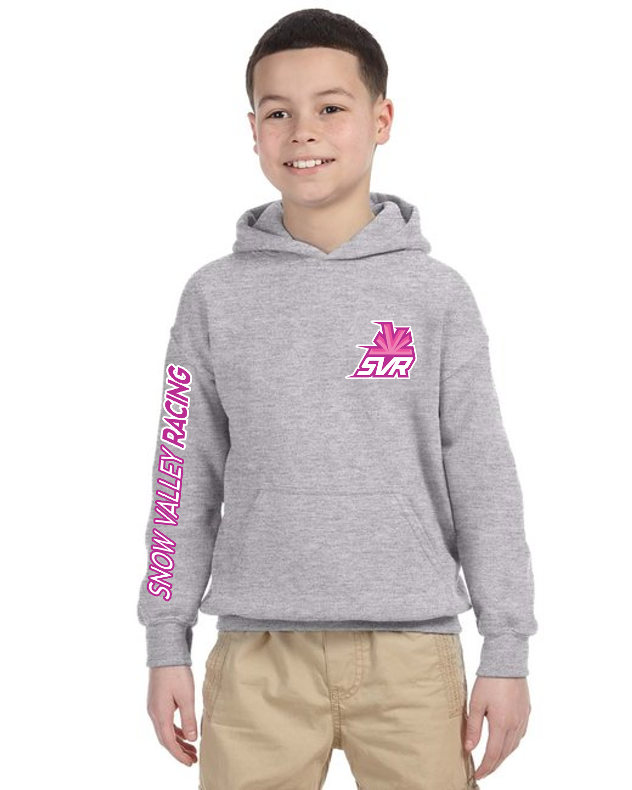 SVR Grey Hoodie Youth