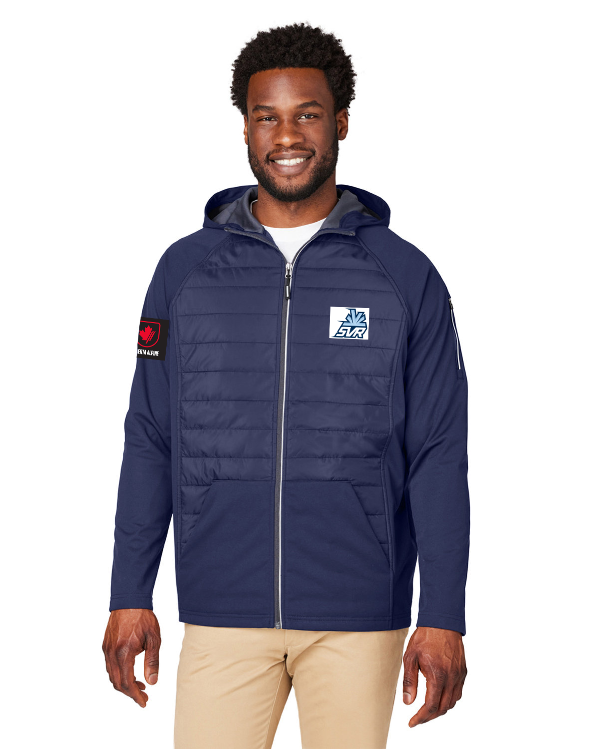 Hybrid Hooded Jacket Adult
