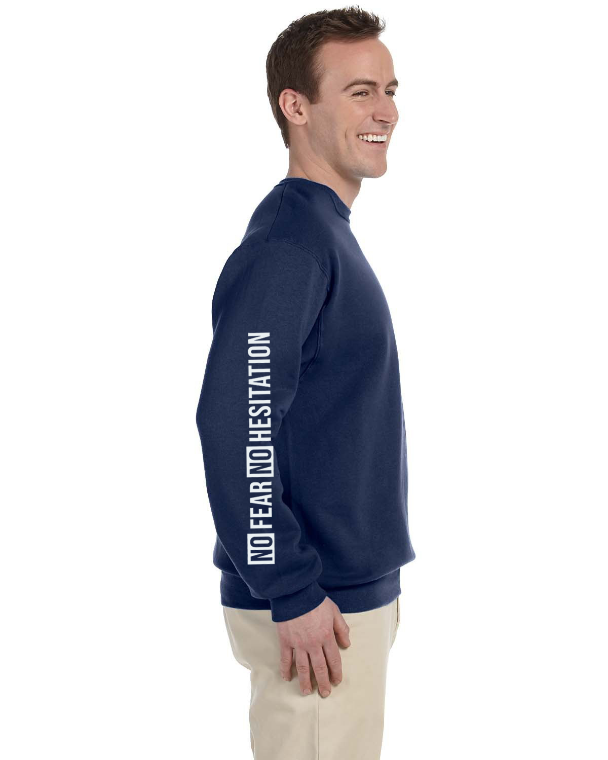 No Fear SVR Navy Sweatshirt Adult
