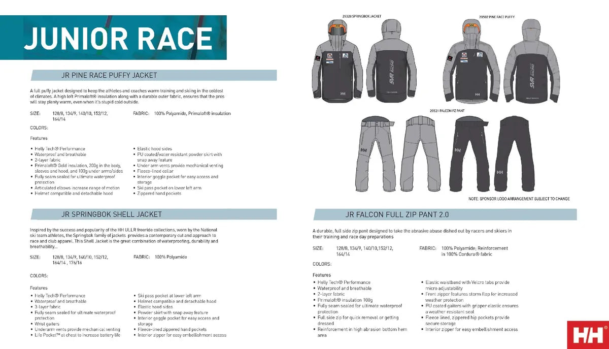 Helly Hanses Full Zip Pant - BLACK