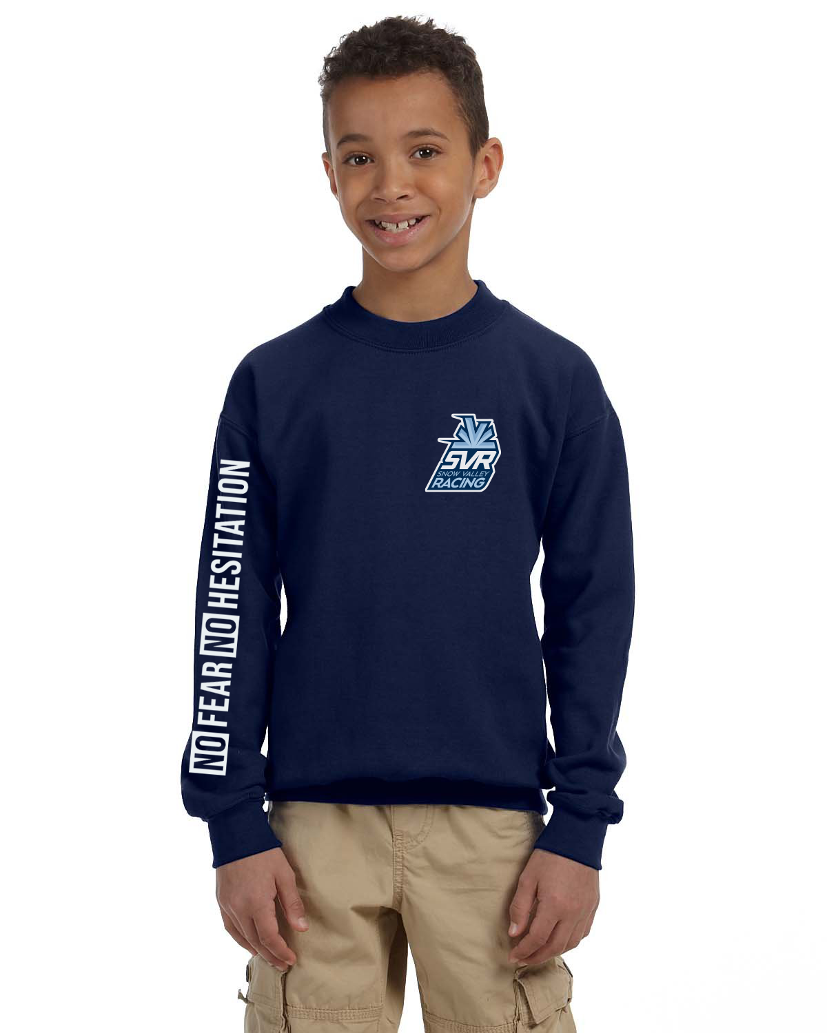 No Fear SVR Navy Sweatshirt Youth