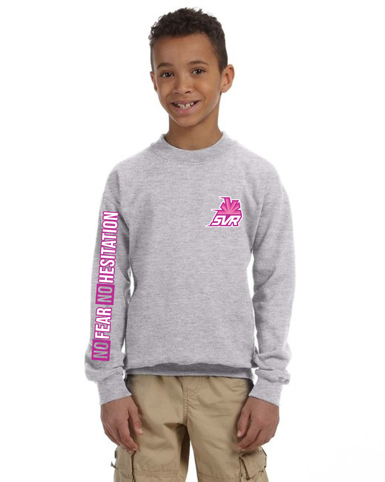 No Fear SVR Grey Sweatshirt Youth