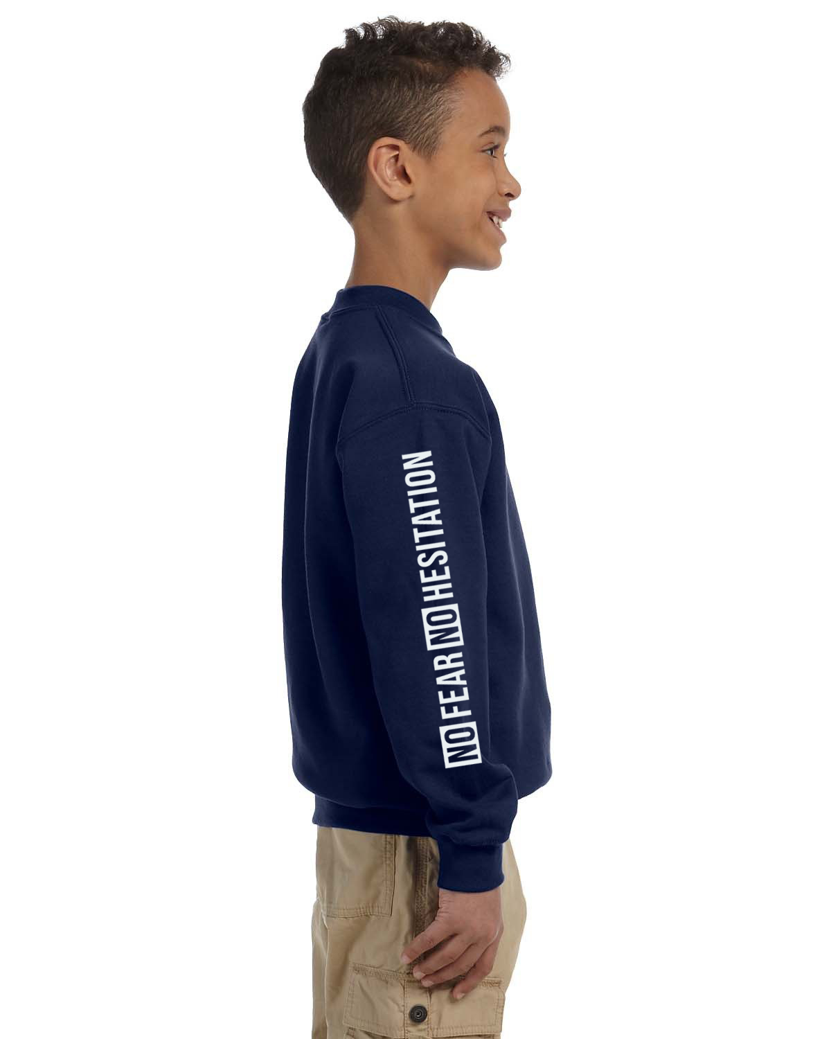 No Fear SVR Navy Sweatshirt Youth