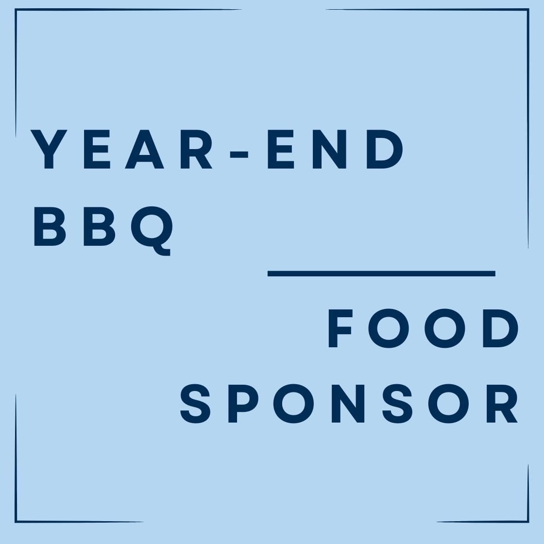 SVR Year-End BBQ Food Sponsor