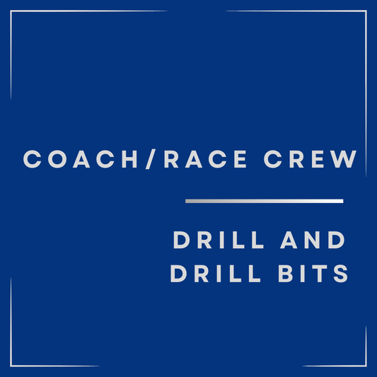 Coach/Race Crew drills and drill bits (per set)