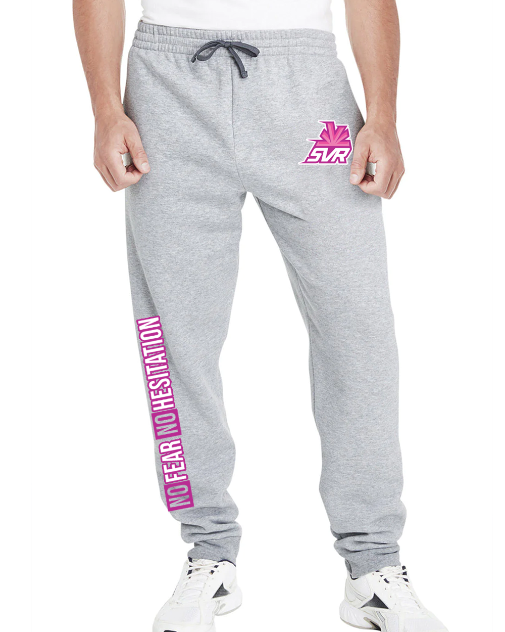 No Fear SVR Grey Joggers Adult